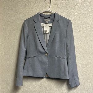 H&M Women’s Light Blue Blazer Size 8
